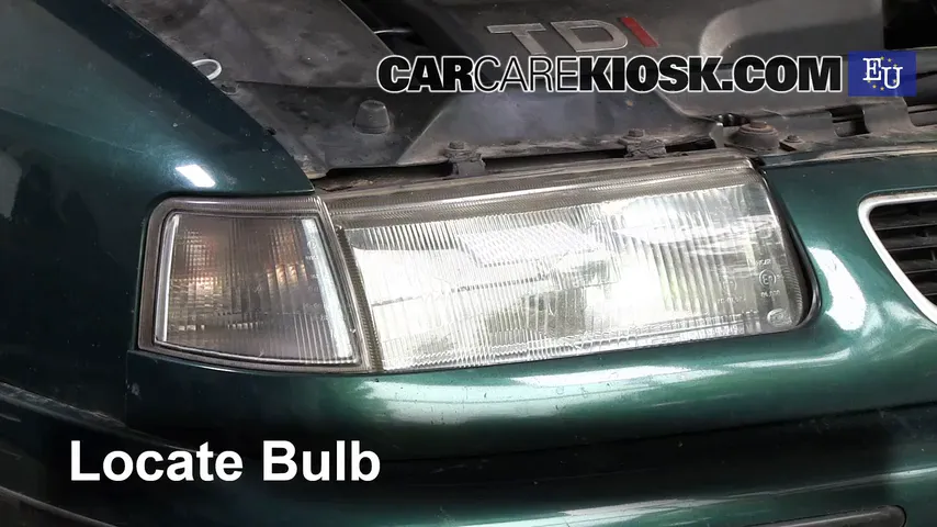 1998 SEAT Toledo TDI SE 1.9L 4 Cyl. Turbo Diesel Lights Highbeam (replace bulb)